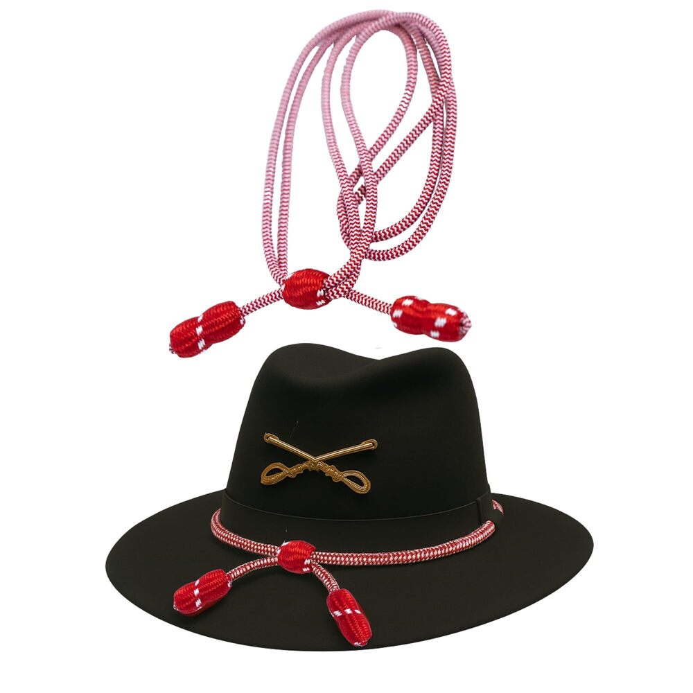 2753 Army Cavalry Adjustable Hat Cord Band Accesory for Army Campaign Hats